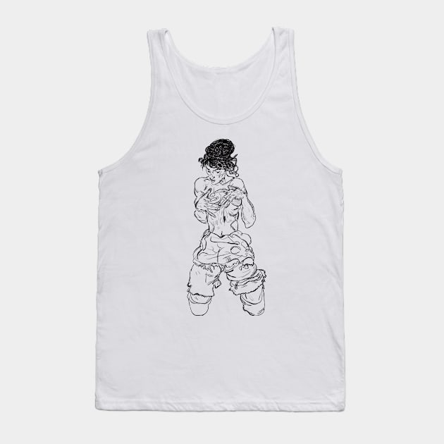 Egon Schiele Tank Top by Antho